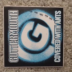 Guttermouth vintage sticker promotion Epitaph records vintage !!